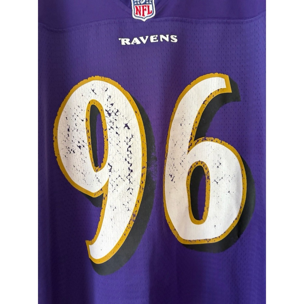 Vintage NFL Pro Line Baltimore Ravens Ma'ake Kemoeatu Jersey Size 4XL - Picture 4 of 8